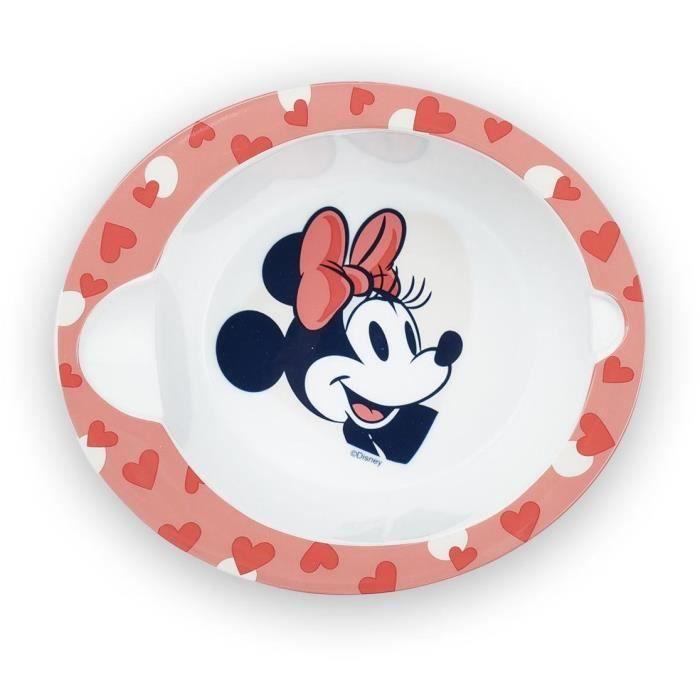 Set repas micro-ondes - THERMOBABY - 2 pièces - Bol et cuillère - Minnie