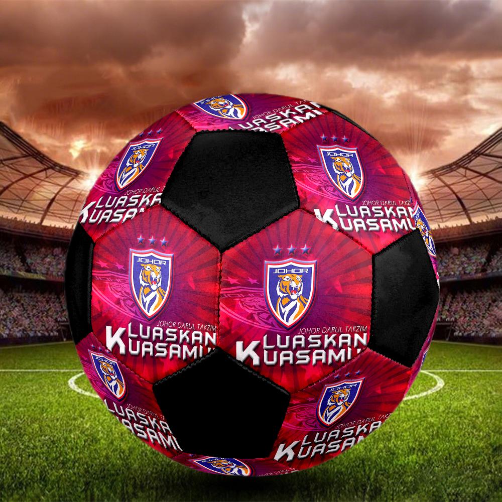 РАЗМЕР 5 Футбольный мяч Johor DT Цветной Для всех возрастов Машинная строчка ПВХ Готов к соревнованиям Прочный Высокий отскок