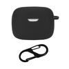 For JBL Tune 245NC Silicone Case with Anti Lost Buckle Bluetooth-Compatible Earphones Protective Cover