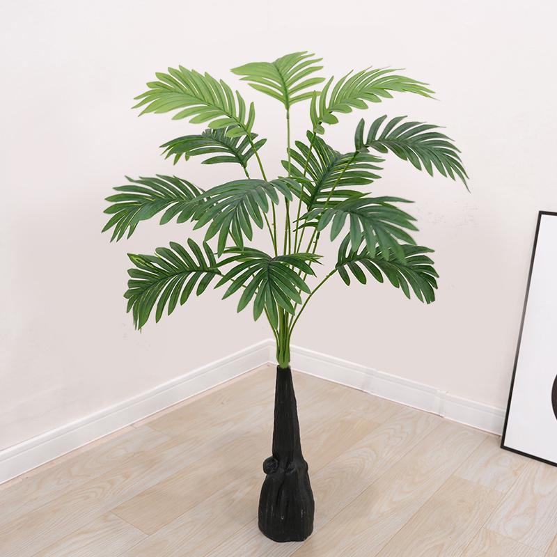 Большая искусственная пальма «Рыбий хвост» напольная | Комнатная искусственная зелень для декора гостиной