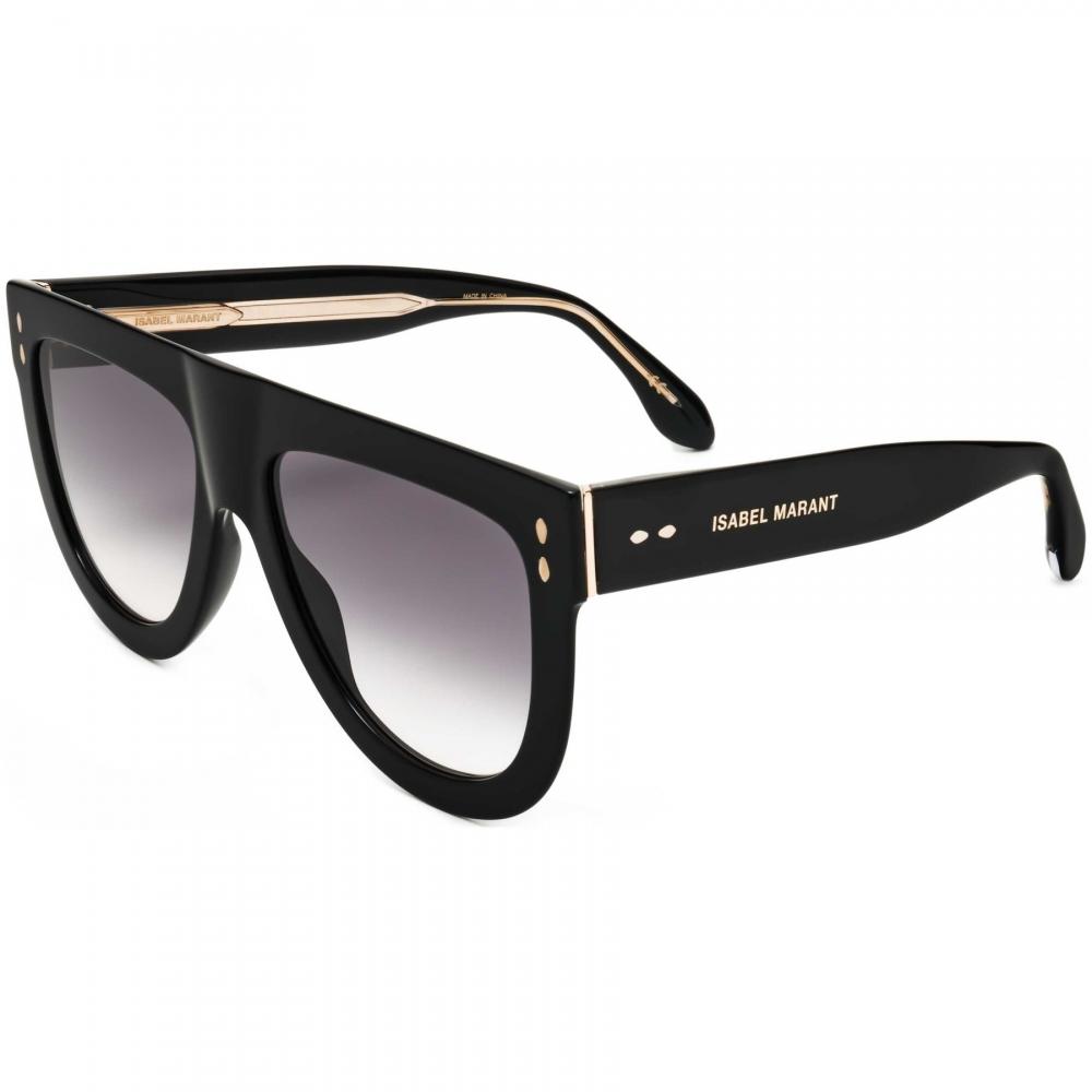 Isabel Marant 57mm Grey Sunglasses Black