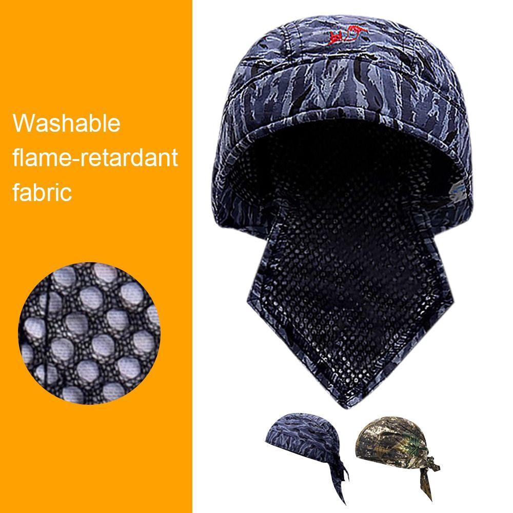 Огнестойкая сварочная шапка рабочая кепка сварочное защитное оборудование защита головы