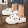 New Fashion Shoes Couple Style Cute Beach Sandals Women Summer Outdoor Casual Slippers Summer Soft Anti Slip Thick Sole Shoe