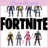 Fortnite 8 шт. Фигурка Кукла Вооруженные Детский Подарок Украшения для Торта на День Рождения Рождество