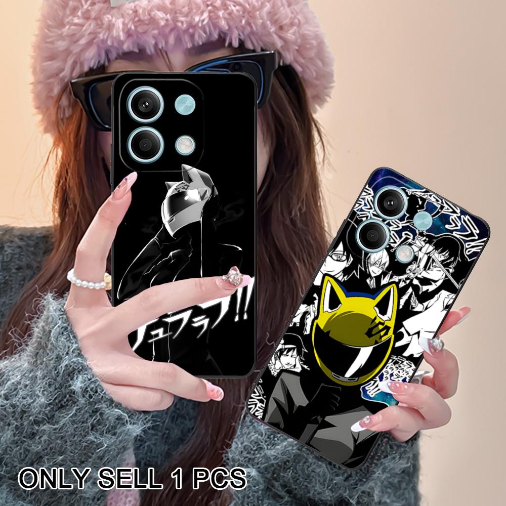 Чехол для телефона аниме Durarara для Xiaomi Redmi 15 14 13 12 A5 3 2 1 C Plus 4G 5G Мягкий ТПУ Ударопрочный Чехол