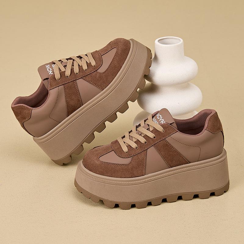 Обувь Dexun женская обувь осенняя женская повседневная обувь на платформе студенческая женская спортивная обувь женская трендовая обувь высокого качества
