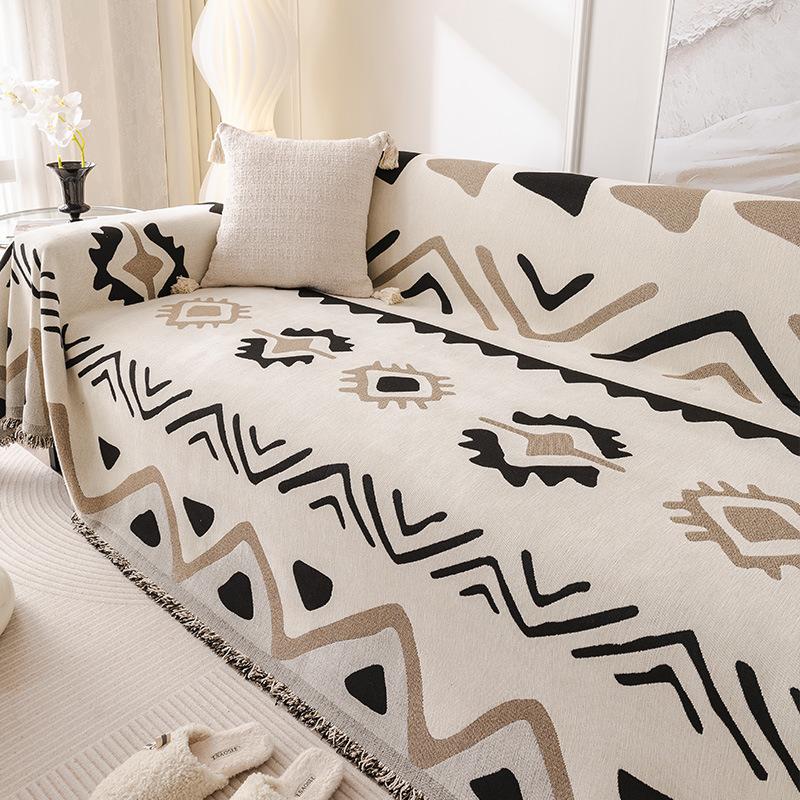 Подушка для дивана в стиле ретро, полотенце для спинки дивана, чехол для дивана, чехол от пыли