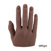 Silicone Practice Hand for Nail Art Mannequin with Adjustment Fingers Adjustment Jewelry Display Model Moveable Nails
