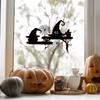 Theme Spider Halloween Web Wizard Hat Pattern Home Wall Decoration Sticker
