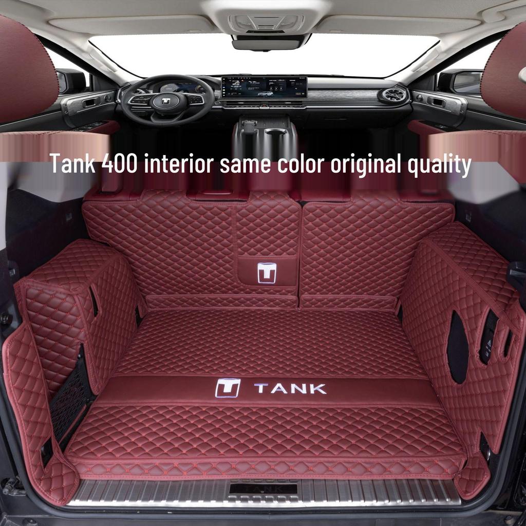Eco-friendly Trunk Mat for Tank 400: Custom Surround Style Interior Trim for New Energy Models