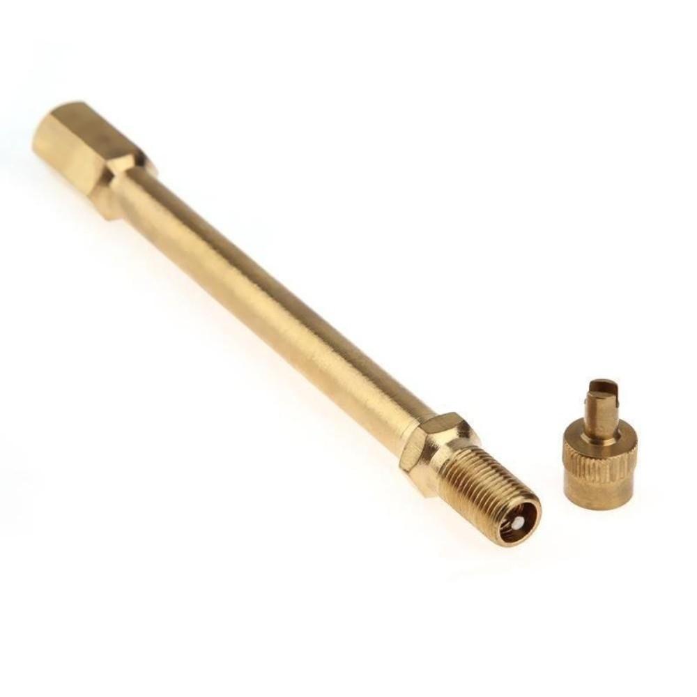 Brass Tire Valve Extension 100mm/140mm/200mm Valve Stem Extender Bike