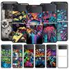 Игровые технологии Жесткий ПК Чехол для телефона Для Samsung Galaxy Z Flip 7 6 5 4 Черная Крышка Для Galaxy Z Flip 3 Складные Чехлы