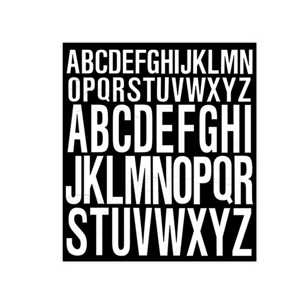Водонепроницаемые наклейки с английскими буквами своими руками, этикетки для файлов с ручным счетом, наклейки из ПВХ, устойчивые к маслу и царапинам, цветные английские этикетки