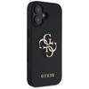 Etui do iPhone 16 Guess Grained Classic Logo Czarne