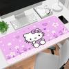 1Pc Hello Kitty Flowers Gaming Mouse Pad Keyboard Desk Mat Non-slip Rubber Lock Edge Waterproof Computer Mousepad for Office Home Decor Y1588