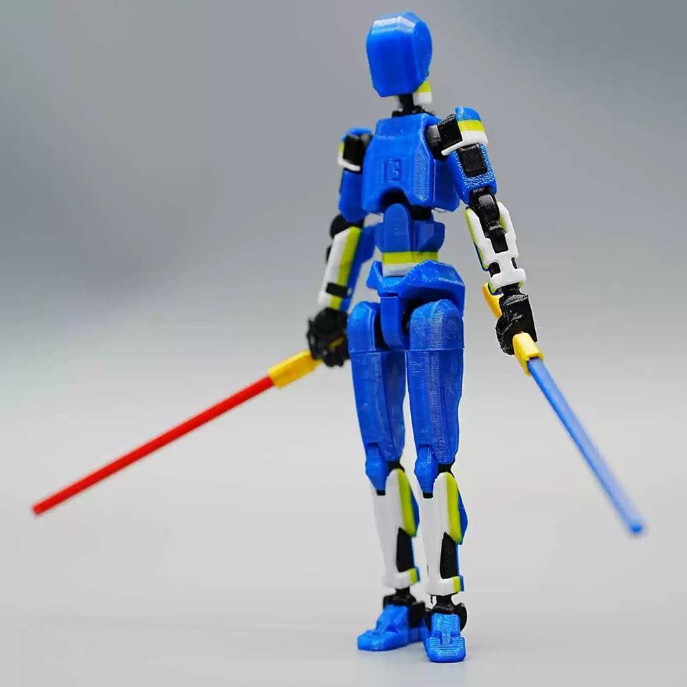 3D-печатная фигурка Смерти/Мечника 13 Action Figures Многосуставная Подвижная Lucky 13 Action Figure Nova 13 Action Figure в подарок