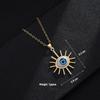 Турецкое ожерелье Lucky Evil Eye, женское 8 стилей, голубые глаза, женское очарование, модная эмалированная цепочка из нержавеющей стали, ожерелье, ювелирное изделие, подарок