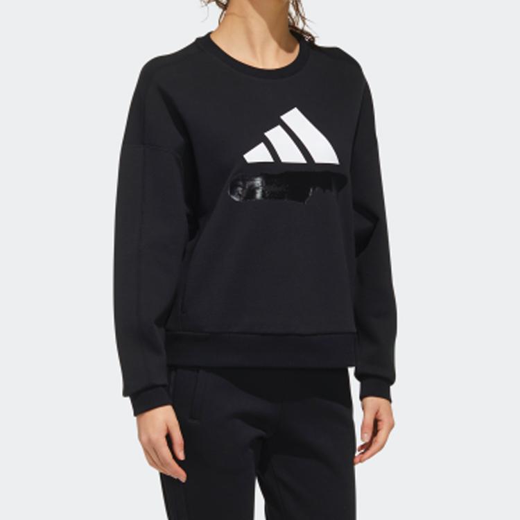 adidas Спортивная толстовка Sweat Rebel, женские топы, черный GG3394