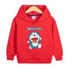 Милая мультяшная детская одежда Дораэмон Детская толстовка с капюшоном Новая осенне-зимняя одежда с шапкой Верхняя одежда Осень