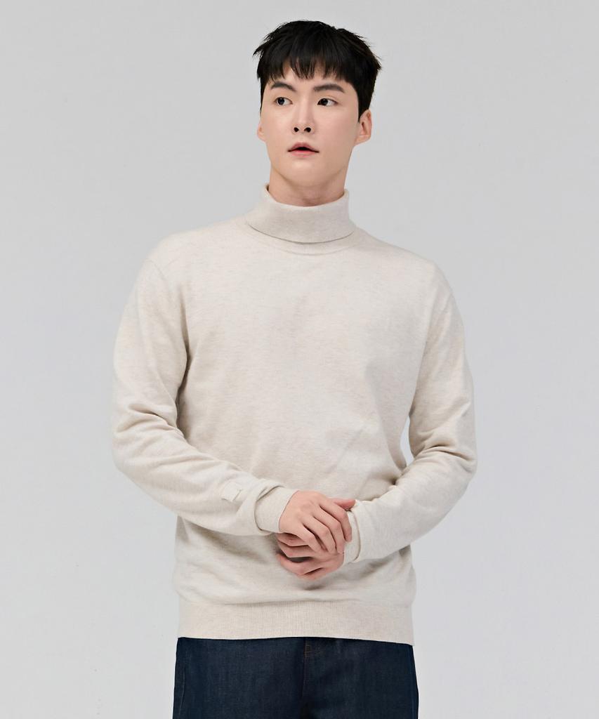 CHASECULT Men'S Basic Turtleneck Sweater-Dfrk5218D0M