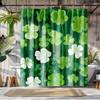 1pc Elegant Floral Butterfly Shower Curtain Multiple Plant Design Perfect Bathroom Decorative Bathroom Shower Curtain