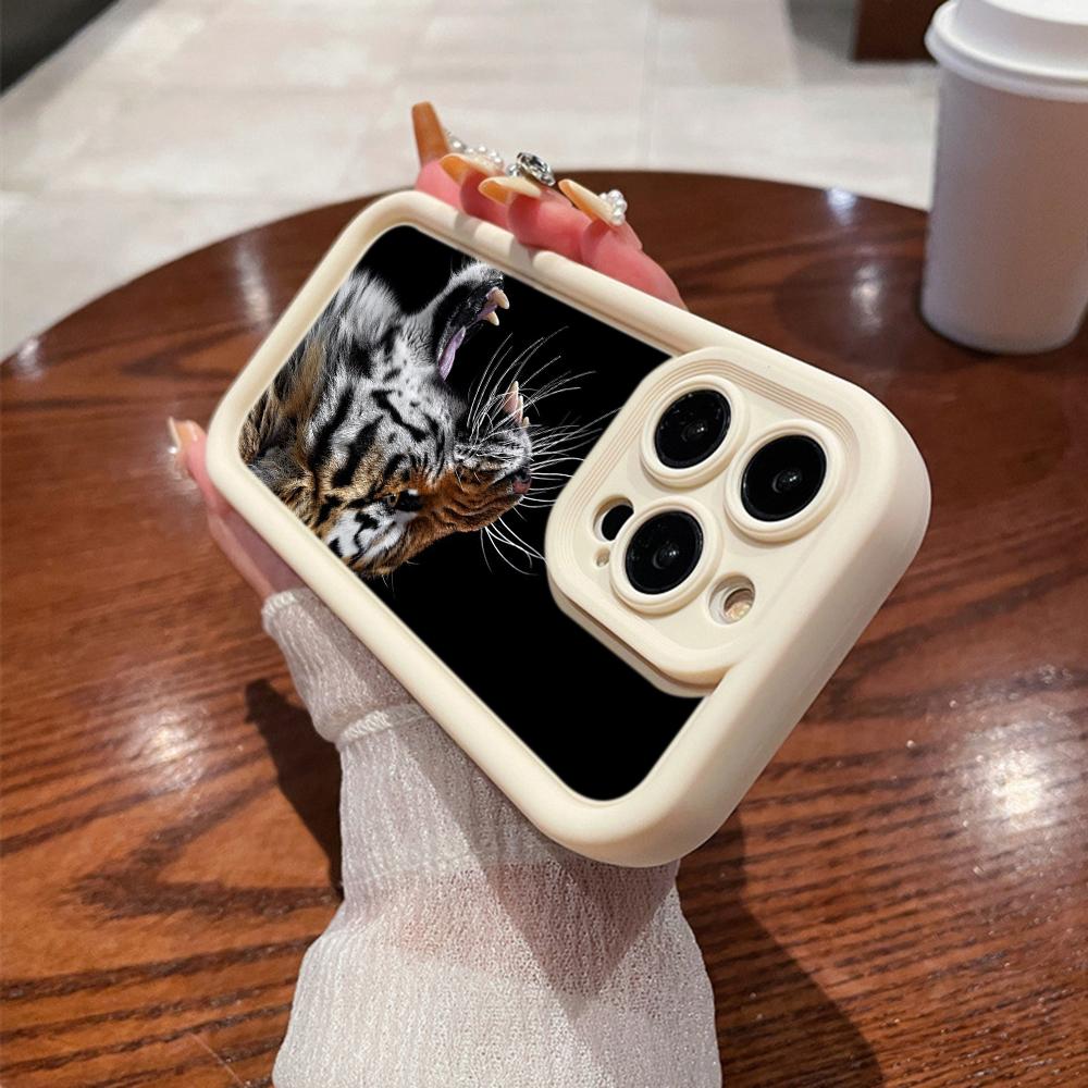 LZ30 Tiger Lion Cat силиконовый чехол для телефона Samsung A15 A35 S24 S23 Ultra S22 S21 Plus S20 FE A05 A06 A54 A55 A53 A14 M15 противоударный задний чехол