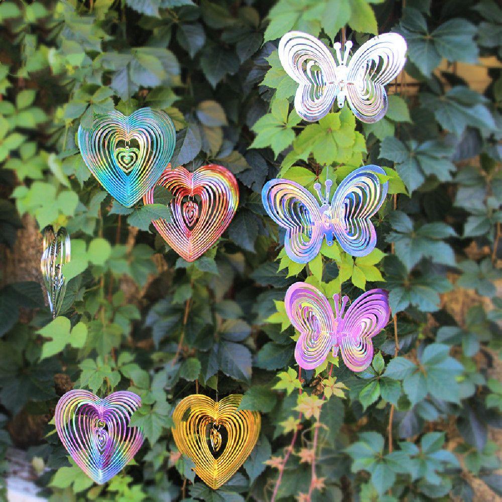 Устройство для отпугивания птиц Ветряная вертушка Отпугиватель птиц Бабочка Колокольчики для ветра Отпугиватели птиц Колокольчики для ветра