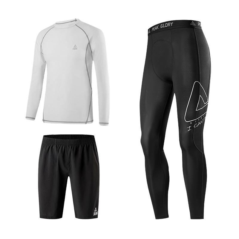 PEAK Fitness Sets Men's Crew Neck Moderate YS11359+YS011364