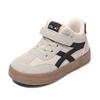 New autumn and winter styles of children's sports shoes: fleece-lined cotton shoes for girls, casual shoes for older children, and soft-soled running