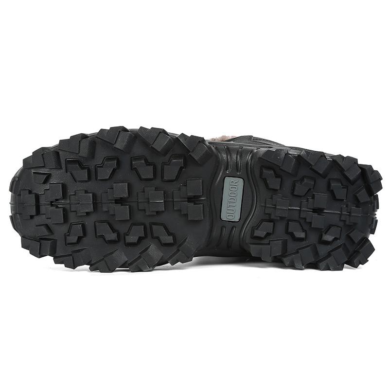 Большие размеры 40-48 зимние ботинки водонепроницаемые мужские ботинки для отдыха на природе ботильоны высокие мужские ботинки