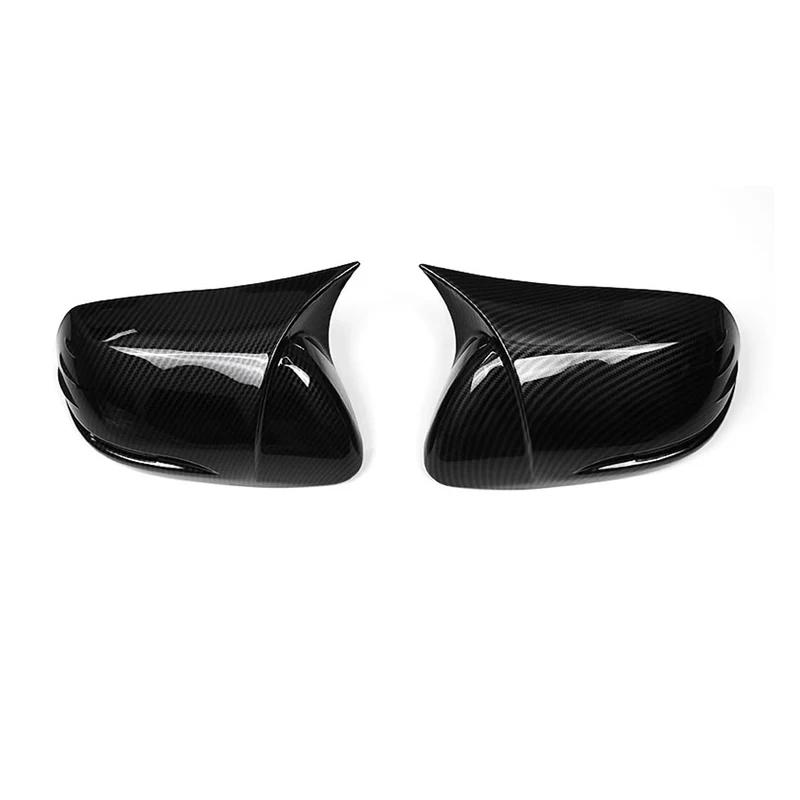 Car Rearview Side Mirror Cover Fit For Honda CRV CR-V 2017 2018 2019 2020 Wing Cap Exterior Door Sticker Case Trim Carbon Fiber