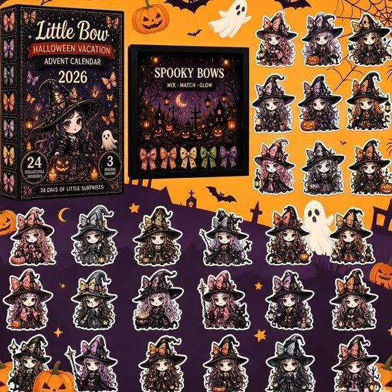 AcrylicHalloween Advent CalendarHalloween Advent Acrylic Blind Box F