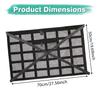 Car Roof Storage Net Storage Organizer Large Capacity Space Saving Car Ceiling Net Storage For SUV Long Trip Camping