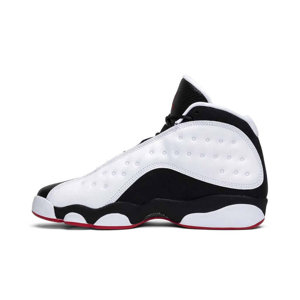 Air Jordan 13 Retro Grade School 'He Got Game' 2018 (Unisex) White / Black / True Red Kids' Basketball Shoes 884129 104