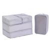 Ideamall Travel Pouch Set of 6 for Packing, Storage, and Travel Organization (Gray)