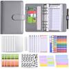 A6 Budget Binder with Zipper Cash Envelopes Budget Planner Organizer  Men Women