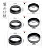 Coffee Machine Handle Cross Powder Ring Coffee Grinder Magnetic Aluminum Powder Receiver Ring Anti-Flying Powder Receiver Powder Ring Coffee Dosing
