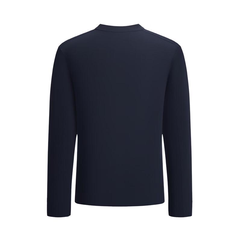 Navigare Men's Long-Sleeve Crew Neck Casual Sport T-Shirt