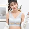Women Breathable Lace Bras for Sexy Wire Free Top Lingerie Bralette Low Back Underwear