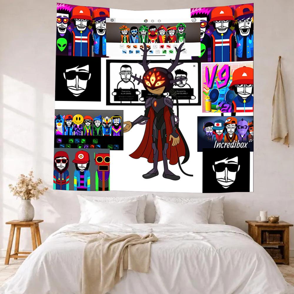 Incredibox Wall Decor Tapestry Art For Pet Memorial Birthdaywedding Party Backdrop Family Gift