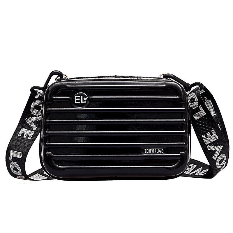 Новая мода в твердом корпусе, мини-чемодан в форме плеча, сумки через плечо, дорожная портативная маленькая косметичка, сумка для мобильного телефона, сумка на молнии, клатч