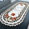 Tablecloth Vintage Embroidered Fabric Oval Table Cloth Rectangular Waterproof Table Tablecloth For Wedding Party Home Decor