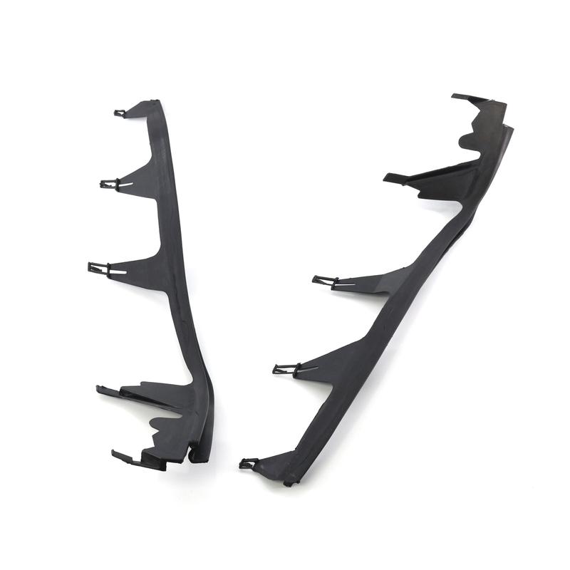 For BMW 3SERIES E46 330Ci M3 Car Front Upper Headlight Cover Strips Trims Headlight Sealing Strip Gasket 63128384489 63128384490