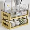 Coffee Pot Cup Storage Rack Living Room Bar Sundries Storage Organizer Home Accessories Office Sundries Storage Drawer