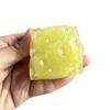 Super Soft Cheese Squeezed Cube Moldable Fidget Toy Kids Toy Cheese Squishy Toy  Home Decoration