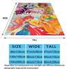 1PC Winx Club Patterned Flannel Blanket Suitable For All Seasons For Home Decor Warmth And Comfort Gifts Holiday Present