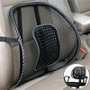 Cool Vent Cushion Mesh Back Lumbar Support Office Home Car Seat Chair Truck Seat