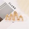 New Women's Large Claw Shark Animal Clip Popular Bangs Back Head Hairpin Simple Handmade Metal Hair Clip Hair Accessory