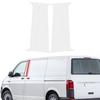 4Pcs Silvery Window Decal Pillar Posts Sticker Cover Door Trim Car Accessories Fit For VW T5/T6 2008-2021
