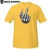 Stylish F U Hand T-Shirt – Silver Nail Lady Gesture Streetwear Graphic Design